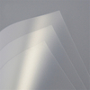 Hoja de PVC transparente r&iacute;gida de pl&aacute;stico mate con pel&iacute;cula protectora