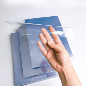 Hoja r&iacute;gida de PVC transparente superior para embalaje
